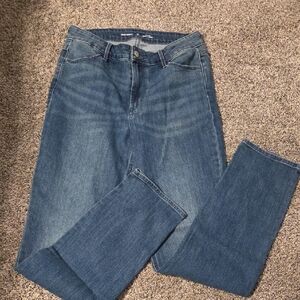 Old Navy Women's Straight Leg Blue Jeans